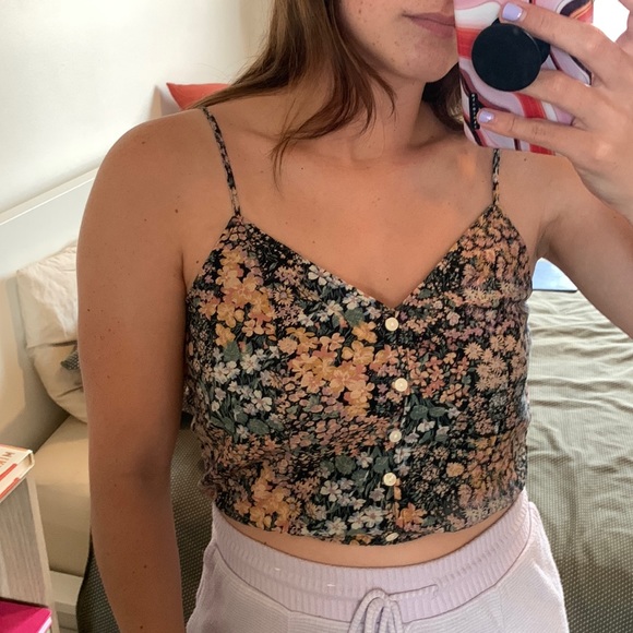 American Eagle Cropped Tank - Picture 1 of 5